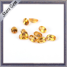 Shining Clear Yellow Top-Grade Natural Precious Citrine Stone